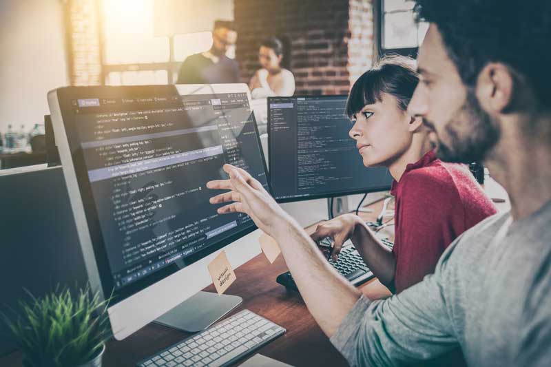 Web Lösungen werden mit PHP entwickelt