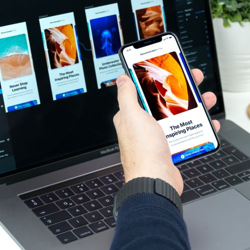 Flutter Agentur arbeitet an Mobile Apps