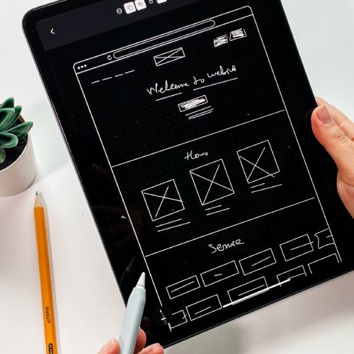 Ionic Entwickler arbeiten an einer Web-App
