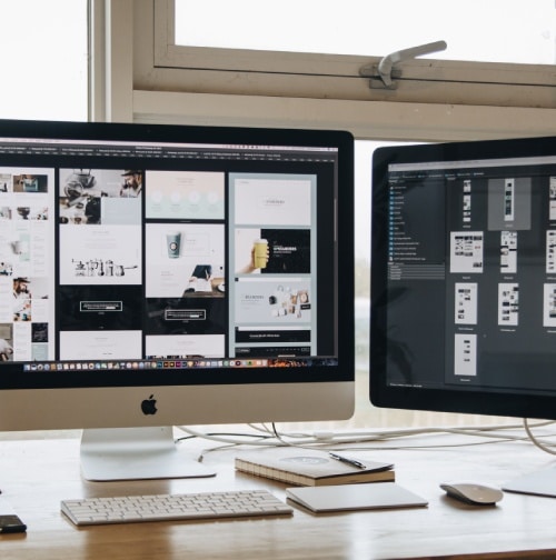 Content Management System WordPress wird bei einer Firma vorgestellt